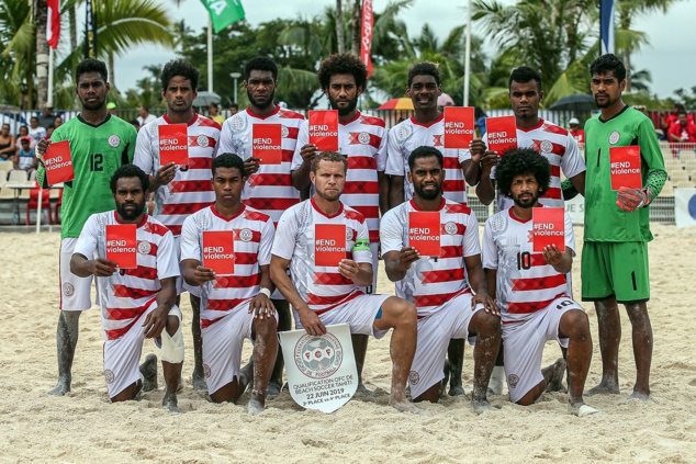 Les cagous montent sur le podium / BEACH SOCCER - VIDEO Les cagous montent sur le podium / BEACH SOCCER - VIDEO