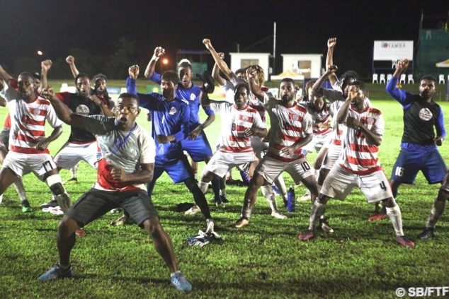 Battre Tuvalu pour s'assurer la grande finale / JEUX du PACIFIQUE Battre Tuvalu pour s'assurer la grande finale / JEUX du PACIFIQUE