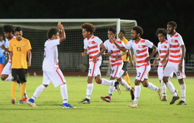 L'INDE pour la finale du groupe / Tournoi international OFC (U18) L'INDE pour la finale du groupe / Tournoi international OFC (U18)