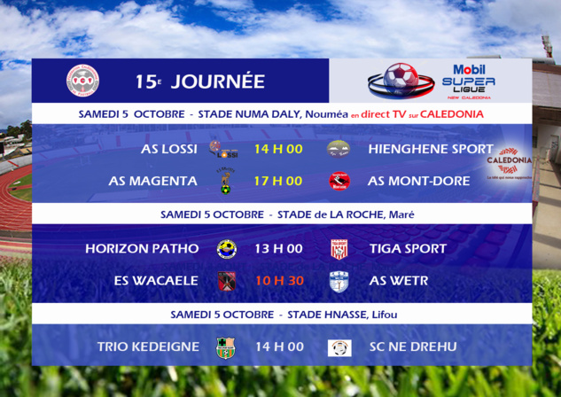 Après le Mont-Dore en Coupe... HIENGHENE veut franchir l'obstacle LOSSI / MOBIL SUPER LIGUE J15