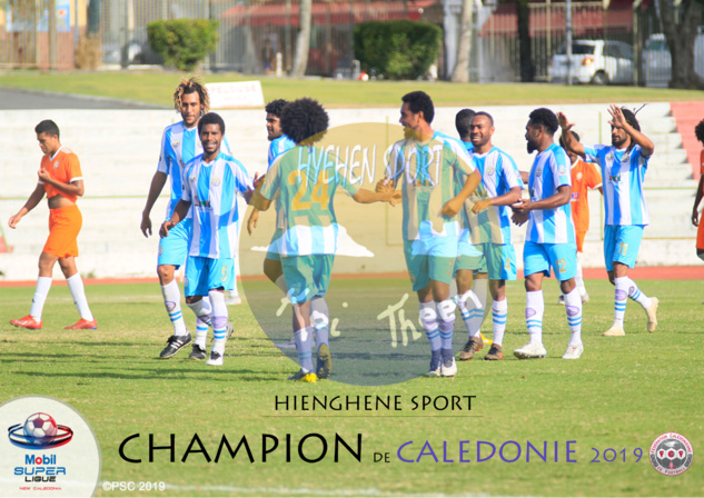 HIENGHENE Sport : CHAMPION de CALEDONIE 2019 ! (résultats J18)
