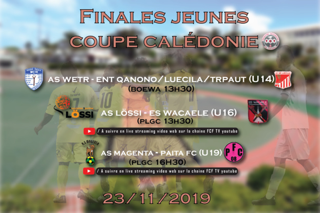 FINALES Jeunes à l'honneur en Coupe... Bis repetita chez les Féminines en championnat / Programme FINALES FINALES Jeunes à l'honneur en Coupe... Bis repetita chez les Féminines en championnat / Programme FINALES