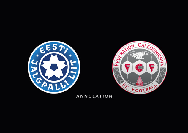 ESTONIE - CALEDONIE : rencontre annulée (coronavirus) / Sélection A ESTONIE - CALEDONIE : rencontre annulée (coronavirus) / Sélection A