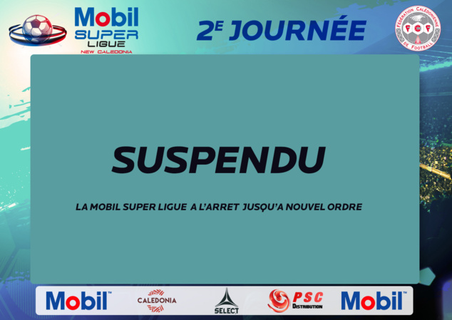 Le football calédonien à l'arrêt / Communiqué FCF Le football calédonien à l'arrêt / Communiqué FCF