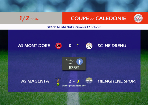 NE DREHU et HIENGHENE en finale de COUPE / REPLAY VIDEO 