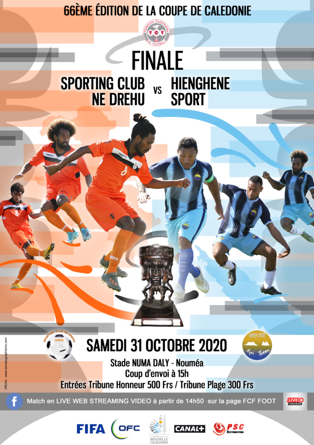 Et de 4 pour HIENGHENE SPORT  / Finale - Coupe de Calédonie / REPLAY VIDEO