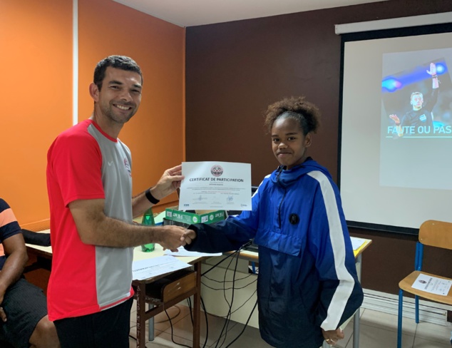 DO KAMO à l'heure de l'Arbitrage et du CFF1 / Sections Sportives et Scolaires Football DO KAMO à l'heure de l'Arbitrage et du CFF1 / Sections Sportives et Scolaires Football