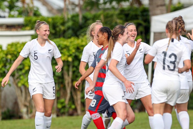 Laëtitia LEME, face à la Nouvelle-Zélande, lors de la finale OFC U19 de 2019. Laëtitia LEME, face à la Nouvelle-Zélande, lors de la finale OFC U19 de 2019.