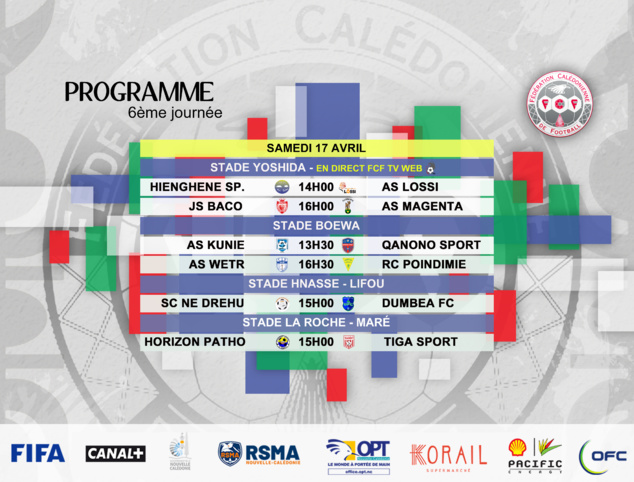 REPRISE IMMINENTE / Super Ligue - Super Ligue Futsal - U18 fédéral (programme complet)