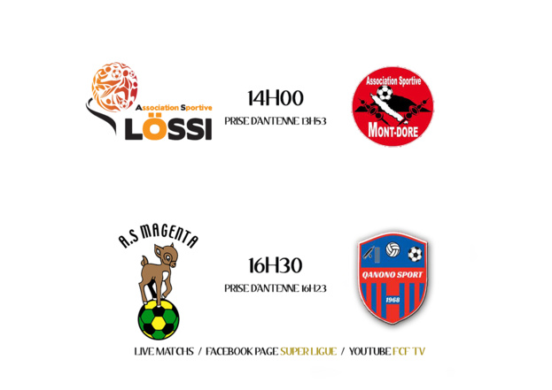 HIENGHENE et KUNIE pour garder la tête / Programme SUPER LIGUE - J9