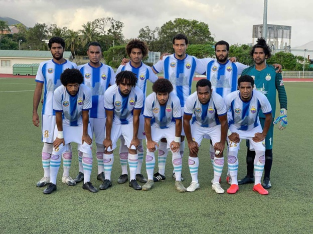 Hienghène disputera le derby nordiste face à Baco ce samedi à Yoshida, dans le costume du leader de Super Ligue. Photo : Hienghène Sport