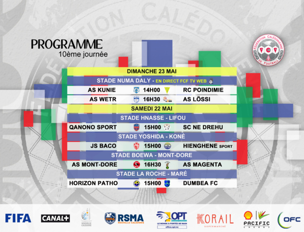 Une journée de DERBYS / Programme J10 - SUPER LIGUE