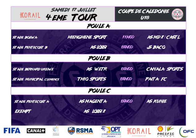 Programme du week-end / SUPER LIGUE J14 + FUTSAL J5 + Coupe U18 (4ème tour) Programme du week-end / SUPER LIGUE J14 + FUTSAL J5 + Coupe U18 (4ème tour)
