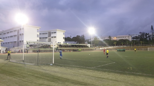 C'est dans une belle ambiance et au bout du suspense que BACO a dominé TRIO à l'issue des tirs au but. Photo : FCF