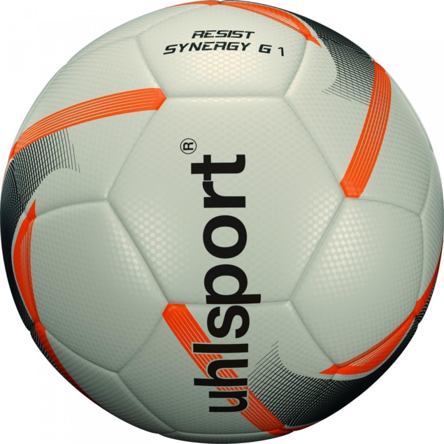 Ballon UHLSPORT resist synergy entrainement synthétique, disponible à Ducos chez Chripau Sport. Ballon UHLSPORT resist synergy entrainement synthétique, disponible à Ducos chez Chripau Sport.