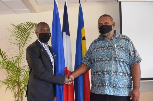 Francis MOLASOKO a également rencontré le Gouvernement de la Nouvelle-Calédonie, notamment Monsieur Mickaël FORREST, en charge des Sports et de la Jeunesse.