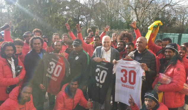 Les cagous en visite à la Jonelière / Sélection A - FC Nantes (Photos)