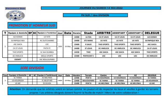 CA SAINT-LOUIS : un leader qui avance prudemment | PH SUD (5ème journée) + HOMMAGES (disparitions 2021)
