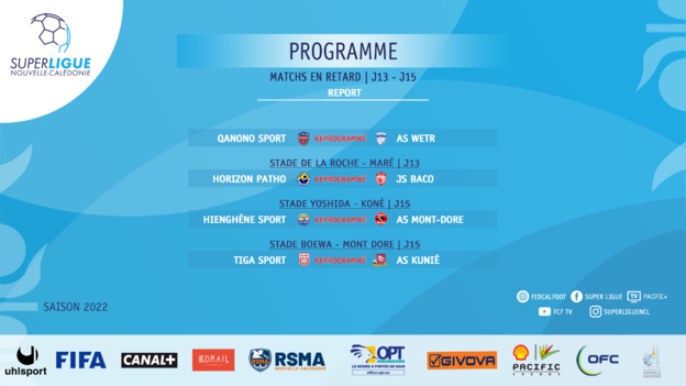 ANNULATION des MATCHS EN RETARD du week-end | SUPER LIGUE ANNULATION des MATCHS EN RETARD du week-end | SUPER LIGUE