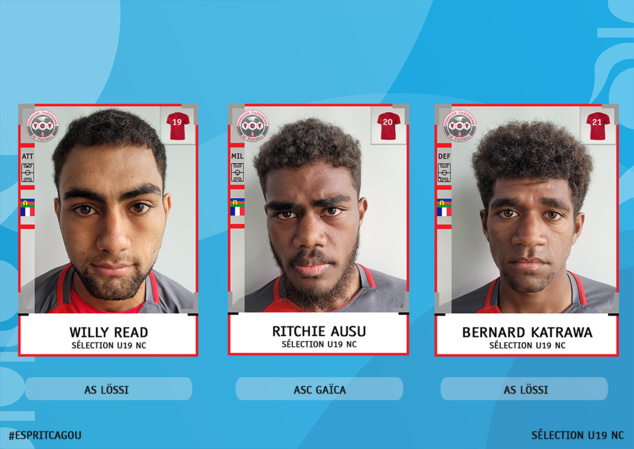 LA LISTE DES 23 CAGOUS | SELECTION U19 NC | OFFICIEL FCF LA LISTE DES 23 CAGOUS | SELECTION U19 NC | OFFICIEL FCF