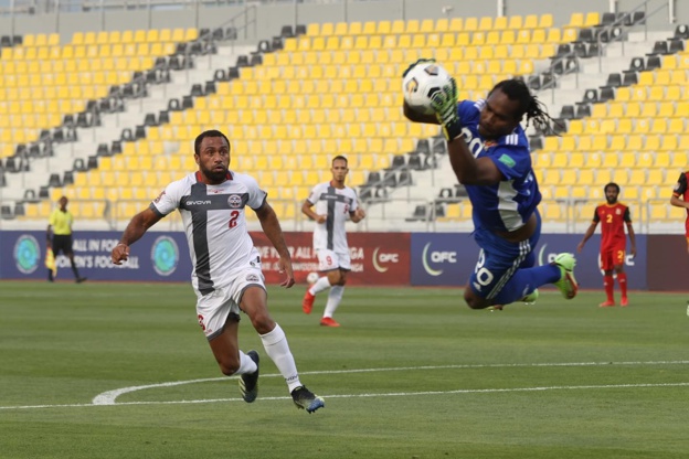 Crédit Photo : OFC | Jordan WETRIA va retrouver la Sélection A de Nouvelle-Calédonie, quelques semaine après le Qatar et ses premières Sélections en mars dernier.