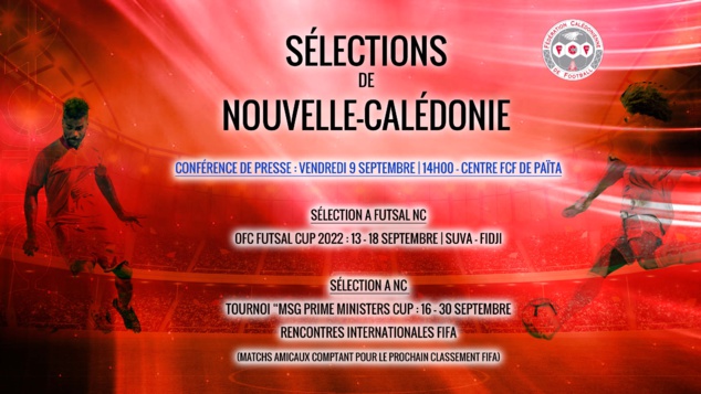 Deux tournois internationaux pour nos SELECTIONS A cagous | Football à 11 - Futsal (garçons)