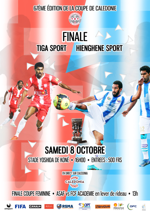 TIGA SPORT en piste pour sa première | FINALE de la Coupe de Calédonie (ce samedi - 16H00) | DIRECT TV TIGA SPORT en piste pour sa première | FINALE de la Coupe de Calédonie (ce samedi - 16H00) | DIRECT TV