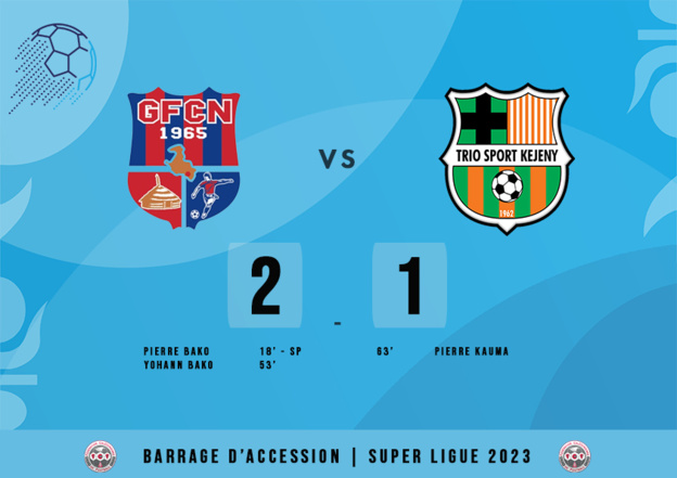 GAÏCA retrouve l'élite six ans après | BARRAGES = succès 2-1 face à TRIO KEDEIGNE