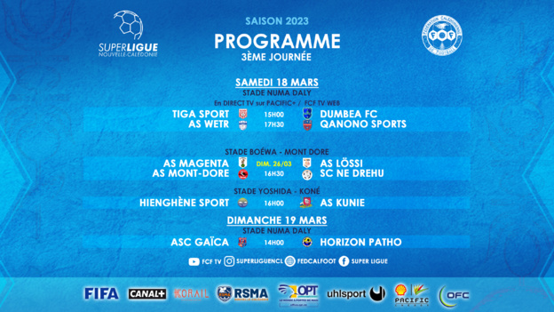 3ème JOURNEE de la SUPER LIGUE | PROGRAMME + le mot du coach FRANCIS WATRONE (DUMBEA FC) | DIRECT TV 3ème JOURNEE de la SUPER LIGUE | PROGRAMME + le mot du coach FRANCIS WATRONE (DUMBEA FC) | DIRECT TV