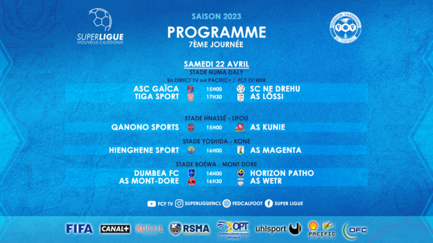 7ème journée en approche | SUPER LIGUE - J7 | Programme SL FUTSAL + U18 Fédéral