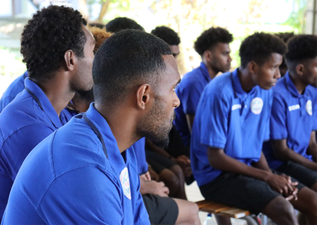 Abi JENO (au premier plan) de retour en Sélection calédonienne après les Jeux du Pacifique 2019. Abi JENO (au premier plan) de retour en Sélection calédonienne après les Jeux du Pacifique 2019.