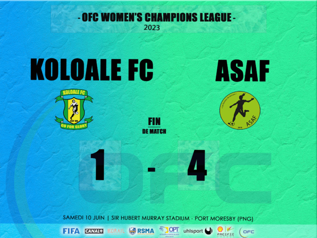 L'AS ACADEMY FEMININE = CHAMPIONNES D'OCEANIE | OFC WOMEN'S CHAMPIONS LEAGUE 