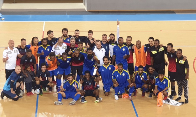 Crédit FCF : Photo de fin de match de la phase aller