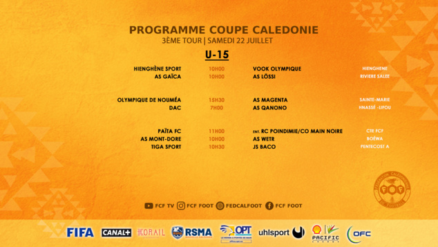 Résultats FCF du week-end | Super Ligue J16 (replay TV) - Futsal J15 - D1 et D2 Féminines - Championnats FCF Jeunes