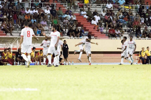 Le but de Warren HOUALA face à Tahiti Le but de Warren HOUALA face à Tahiti