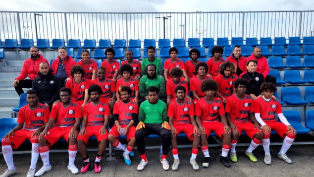 Les U17 cagous font nul puis perdent contre la Nouvelle-Zélande (1-1 et 0-3) | Sélection U17 NC - préparation | Stage de préparation à Auckland