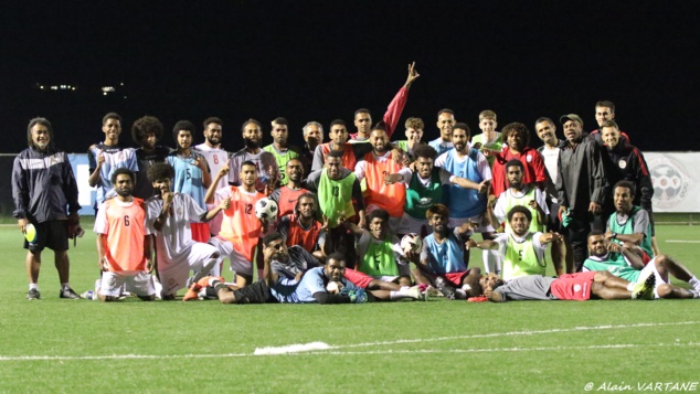 L'ambiance était bonne en juin lors d'un regroupement d'une semaine de la Sélection A, au pays. L'ambiance était bonne en juin lors d'un regroupement d'une semaine de la Sélection A, au pays.