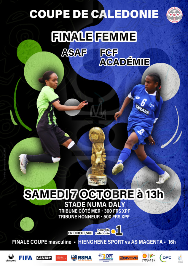 La fête s'annonce grandiose | FINALES de la COUPE DE CALEDONIE | Samedi 7 octobre - DIRECTS TV (13H00 et 16H00)