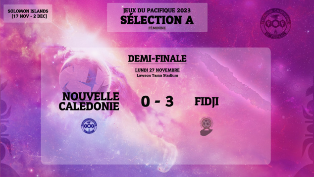 L'aventure s'arrête en demies pour les cagoues | JEUX DU PACIFIQUE - Sélection A Féminine | NC 0 - 3 FIDJI L'aventure s'arrête en demies pour les cagoues | JEUX DU PACIFIQUE - Sélection A Féminine | NC 0 - 3 FIDJI