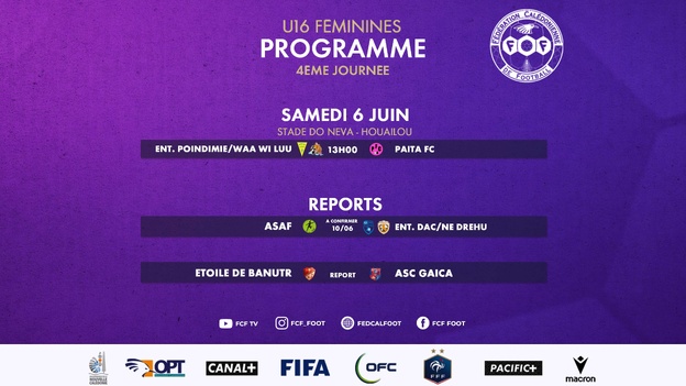 Championnats fédéraux - FOOTBALL FEMININ / SAISON 2026