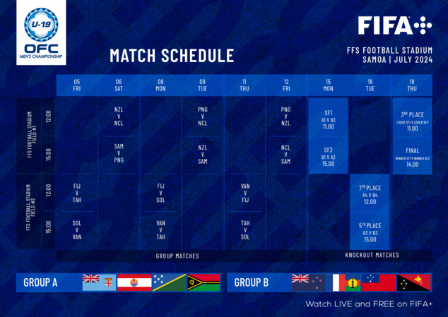 Les calédoniens au rendez-vous du dernier carré | NC 2 - 1 SAMOA | Tournoi OFC U-19 Les calédoniens au rendez-vous du dernier carré | NC 2 - 1 SAMOA | Tournoi OFC U-19