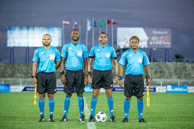 Alan CHENOT, lors de son 1er Tournoi OFC aux Fidji (U16), c'était en 2023. Crédit OFC Alan CHENOT, lors de son 1er Tournoi OFC aux Fidji (U16), c'était en 2023. Crédit OFC