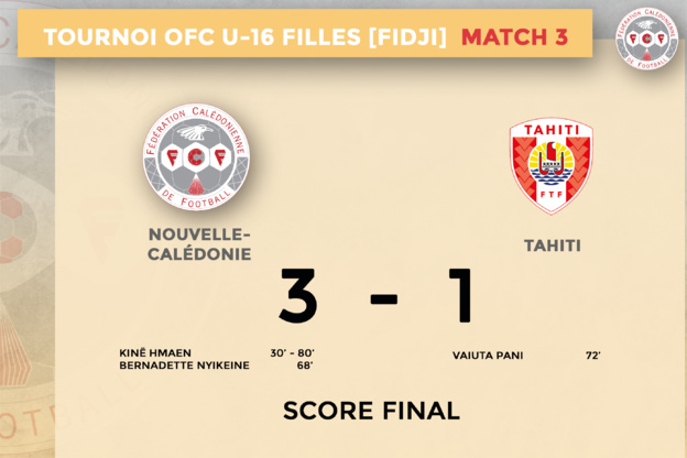 Les U16 filles sont à un match d'une première Coupe du Monde | Tournoi OFC - U16 Féminines Les U16 filles sont à un match d'une première Coupe du Monde | Tournoi OFC - U16 Féminines