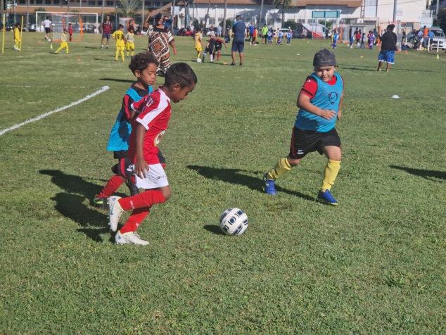 La joie de nos petits footballeurs et footballeuses de refouler les pelouses. Crédit Photos FCF La joie de nos petits footballeurs et footballeuses de refouler les pelouses. Crédit Photos FCF