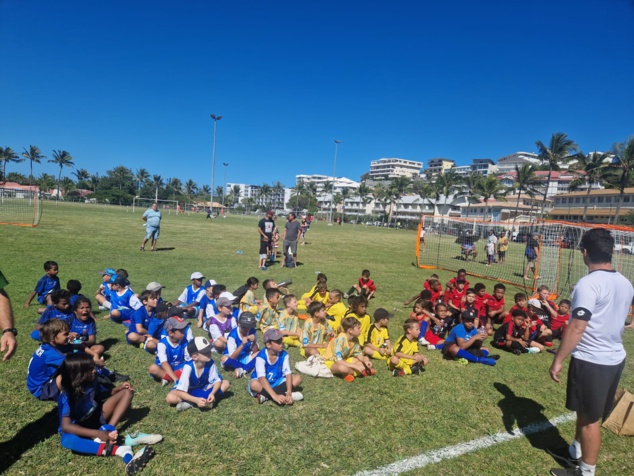 500 enfants étaient présents aux plateaux organisés sur les terrains de Pentecost, à Nouméa 500 enfants étaient présents aux plateaux organisés sur les terrains de Pentecost, à Nouméa