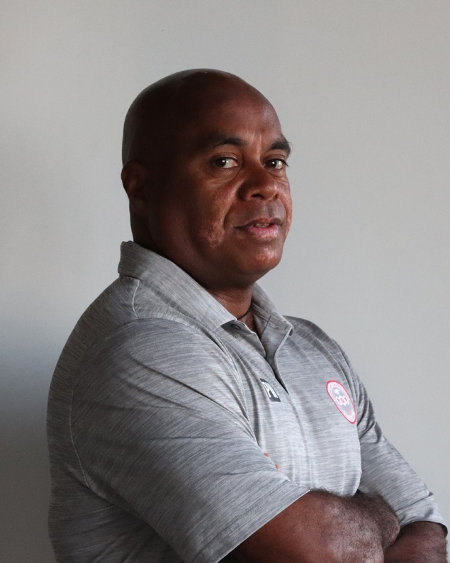 Pierre WAJOKA, ancien grand numéro dix de Magenta et de la Sélection calédonienne. Crédit FCF Pierre WAJOKA, ancien grand numéro dix de Magenta et de la Sélection calédonienne. Crédit FCF