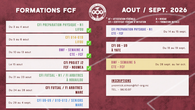 Le CALENDRIER des FORMATIONS 2026 | Educateurs - Educatrices