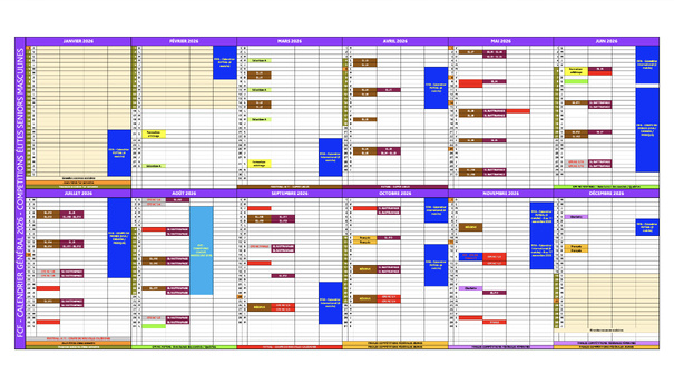 CALENDRIER 2026 | SUPER LIGUE CALENDRIER 2026 | SUPER LIGUE