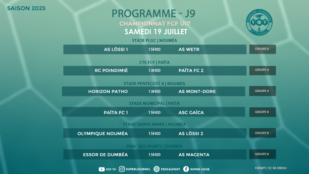 Le POINT COUPE et CHAMPIONNAT en U17 Fédéral | Résultats - Classements - Programmes Le POINT COUPE et CHAMPIONNAT en U17 Fédéral | Résultats - Classements - Programmes
