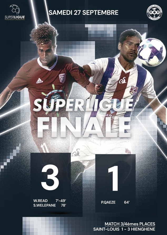 TIGA SPORT = CHAMPION DE CALÉDONIE 2025 | Tiga Sport 3 - 1 Asc Gaïca